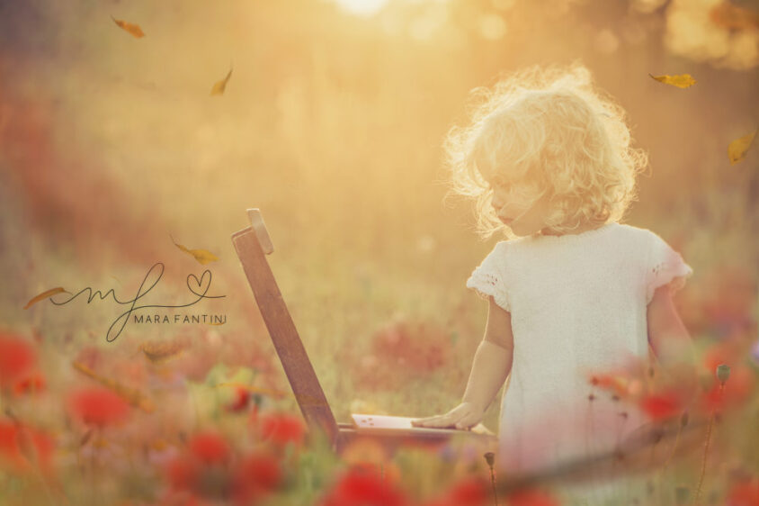 servizio fotografico maternità roma foto famiglia al parco roma - mara fantini