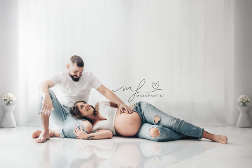 mara fantini foto maternity roma gravidanza