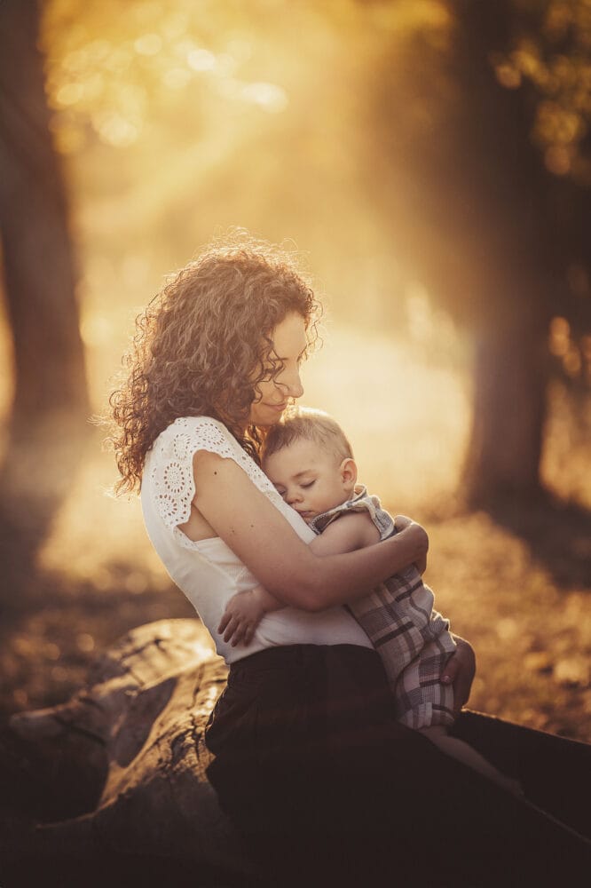 Foto famiglia al parco Roma – Mara Fantin