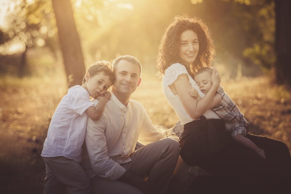 Servizio fotografico famiglia al parco Roma – Mara Fantini