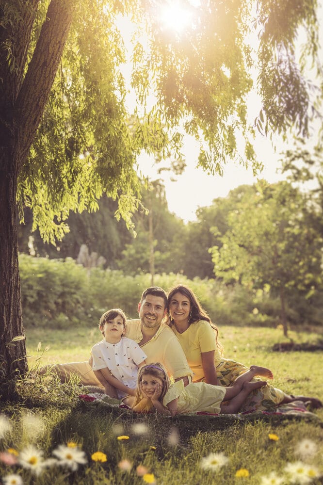 Servizio fotografico famiglia al parco Roma – Mara Fantini